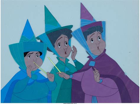 The troupe from the magic of sleeping beauty